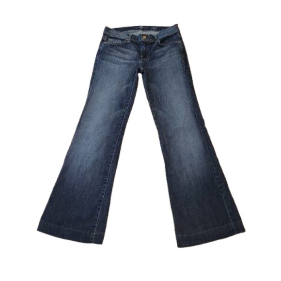 7 For All Mankind Mid-Rise Dojo Jeans - Picture 2 of 5